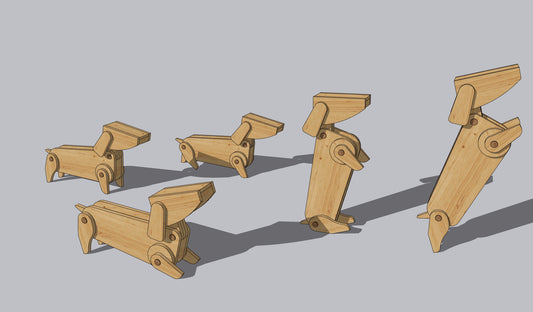 Dachshund lamp design file, printable template ,laser cut ,CNC - LoyocaWorkshop