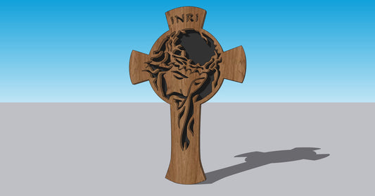 Jesus cross pattern - scroll saw - LoyocaWorkshop
