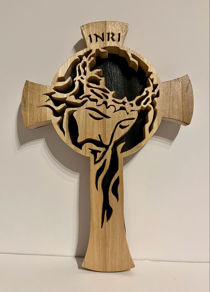 Jesus cross pattern - scroll saw - LoyocaWorkshop