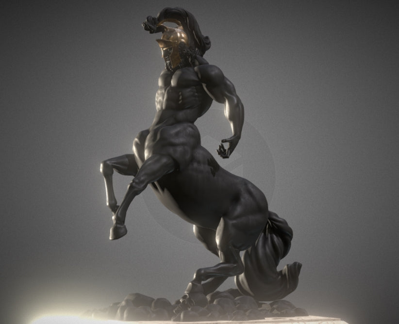 Centaur, 3D STL Model, CNC Router Engraver, Artcam, Aspire ,3D printing