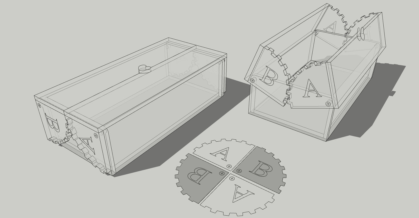 Box with gears plans and instructions - Power tools/CNC - LoyocaWorkshop