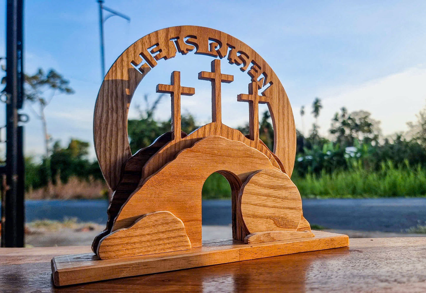 Empty tomb plans - Scrollsaw /CNC/laser cut - LoyocaWorkshop