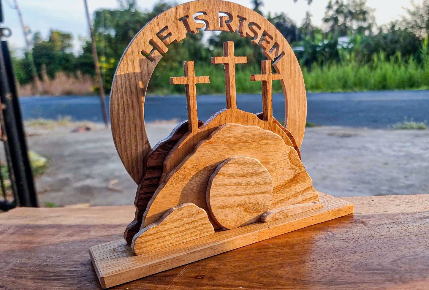 Empty tomb plans - Scrollsaw /CNC/laser cut - LoyocaWorkshop