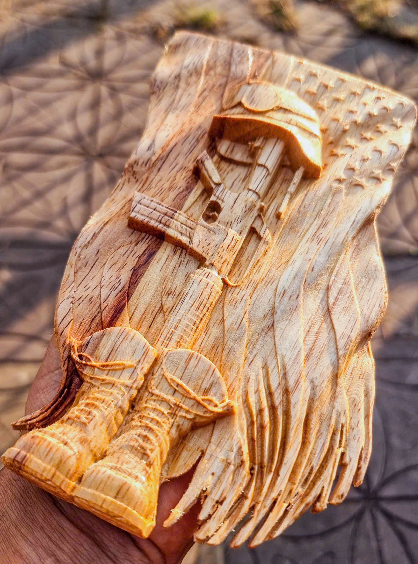 American soldier symbol, 3D STL Model, CNC Router Engraver, Artcam, Aspire ,3D printing
