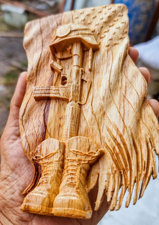 American soldier symbol, 3D STL Model, CNC Router Engraver, Artcam, Aspire ,3D printing