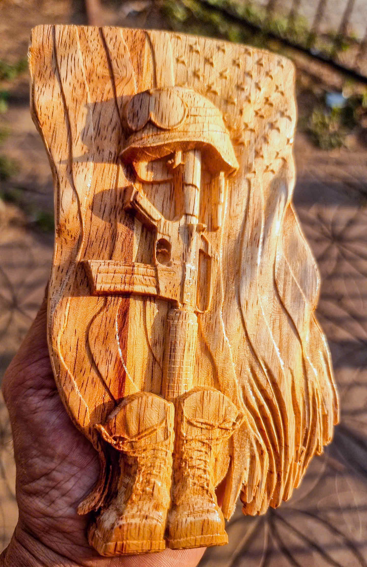 American soldier symbol, 3D STL Model, CNC Router Engraver, Artcam, Aspire ,3D printing