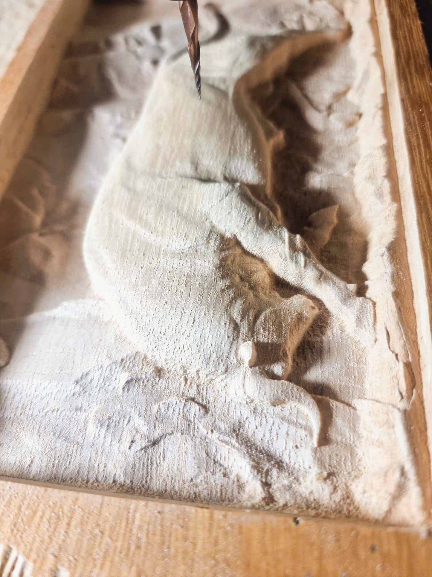 Bull rock, 3D STL Model, CNC Router Engraver, Artcam, Aspire ,3D printing