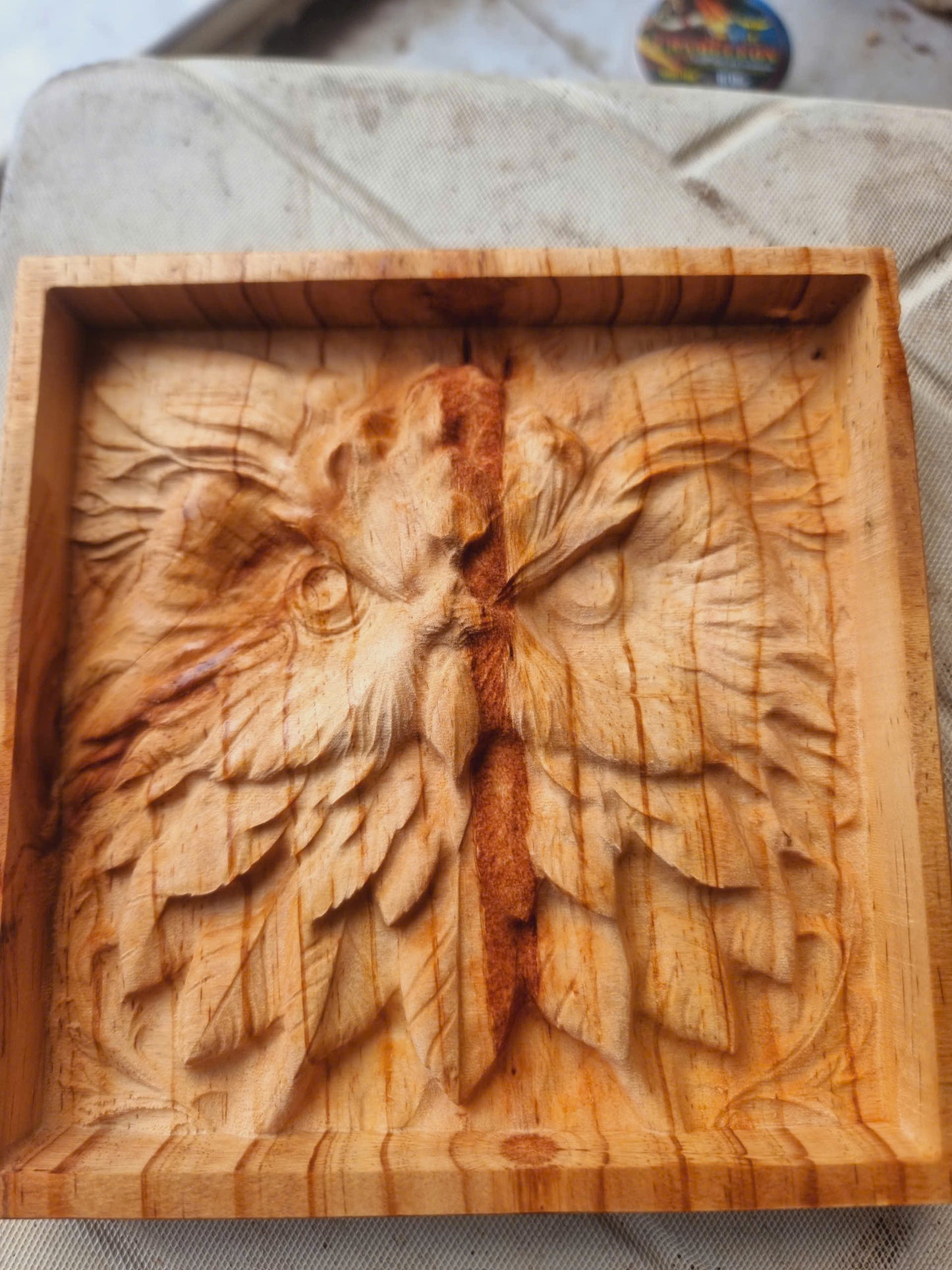 Owl relief, 3D STL Model, CNC Router Engraver, Artcam, Aspire ,3D printing