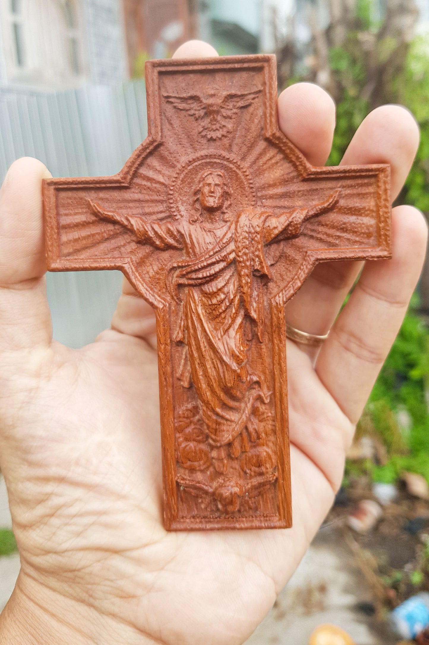 Jesus Ascension, 3D STL Model, CNC Router Engraver, Artcam, Aspire