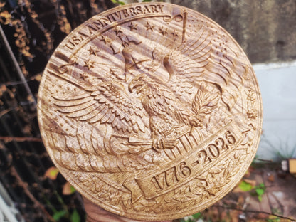 USA anniversary, 3D STL Model, CNC Router Engraver, Artcam, Aspire ,3D printing