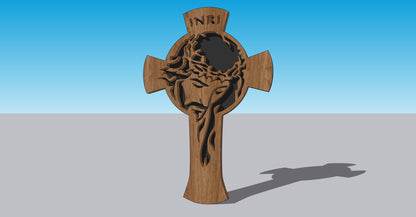 Jesus cross pattern - scroll saw - LoyocaWorkshop