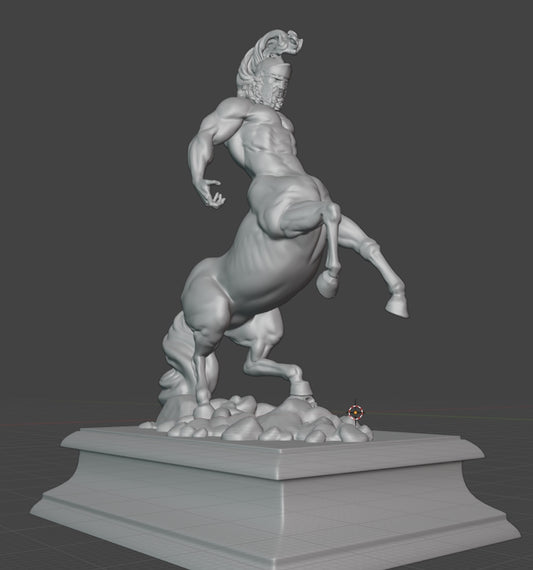Centaur, 3D STL Model, CNC Router Engraver, Artcam, Aspire ,3D printing