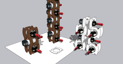 Wine rack plans and instructions - Power tools/CNC - LoyocaWorkshop