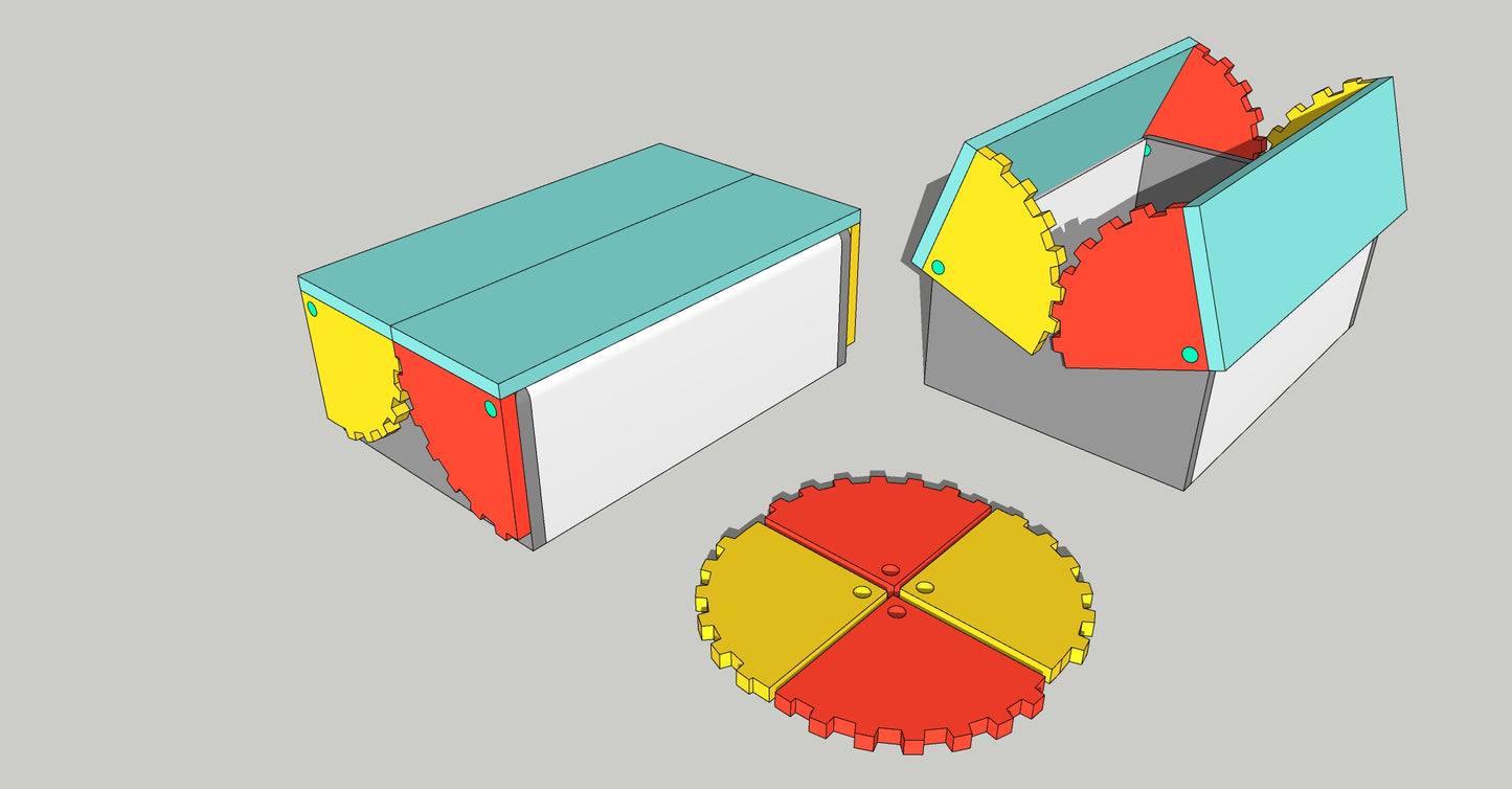 Box with gears plans and instructions - Power tools/CNC - LoyocaWorkshop