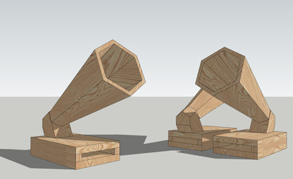 Wooden smartphone speaker plans and instructions - Power tools/CNC - LoyocaWorkshop