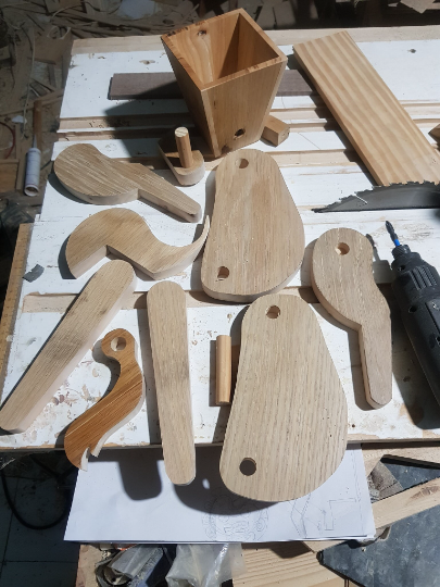 Unicorn lamp design file, printable template ,laser cut ,CNC - LoyocaWorkshop