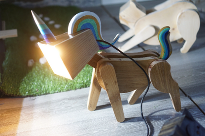 Unicorn lamp design file, printable template ,laser cut ,CNC - LoyocaWorkshop