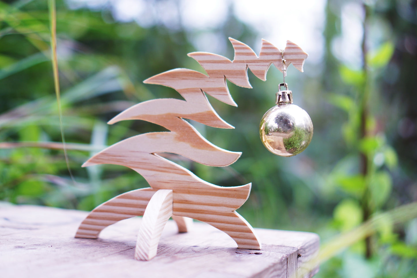 Christmas bent tree ,printable template ,laser cut ,CNC - LoyocaWorkshop