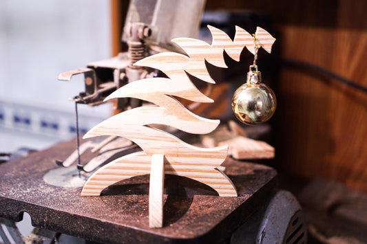 Christmas bent tree ,printable template ,laser cut ,CNC - LoyocaWorkshop