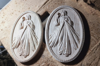 Jesus divine mercy , 3D STL Model, CNC Router Engraver, Artcam, Aspire