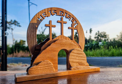 Empty tomb plans - Scrollsaw /CNC/laser cut - LoyocaWorkshop