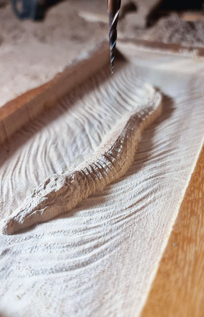 Crocodile swimming CNC, 3D STL Model, CNC Router Engraver, Artcam, Aspire ,3D printing