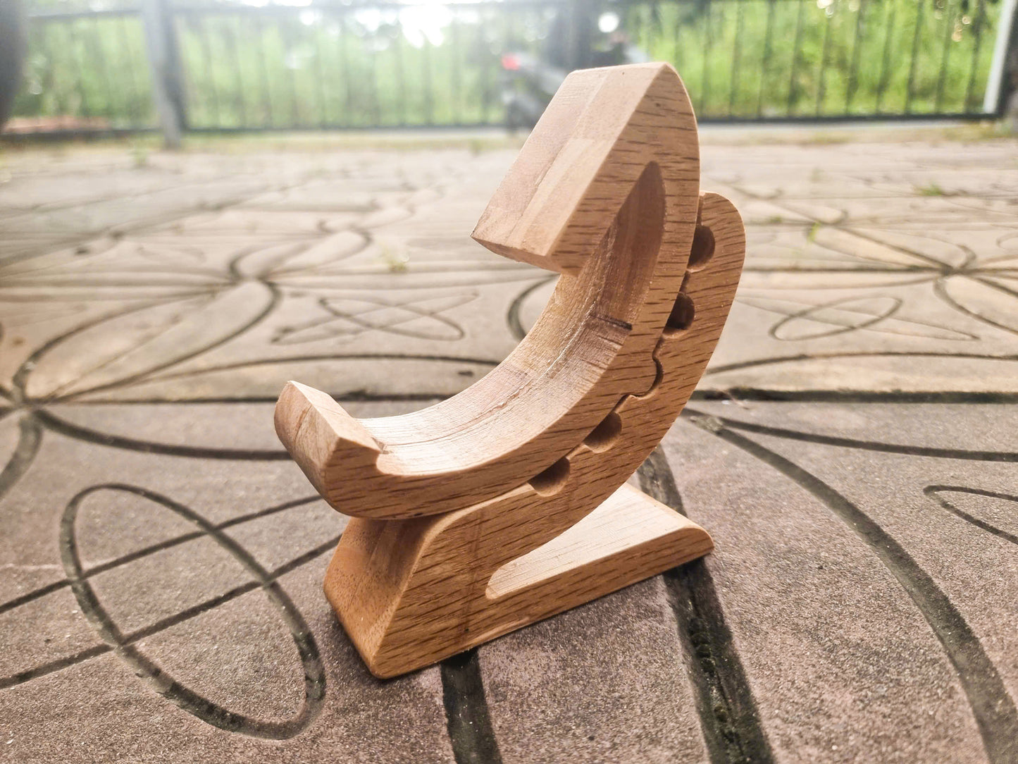 Mobile stand, 2D pattern for cutting with scrollsaw or CNC machine/Vectric/V-carve/Artcam