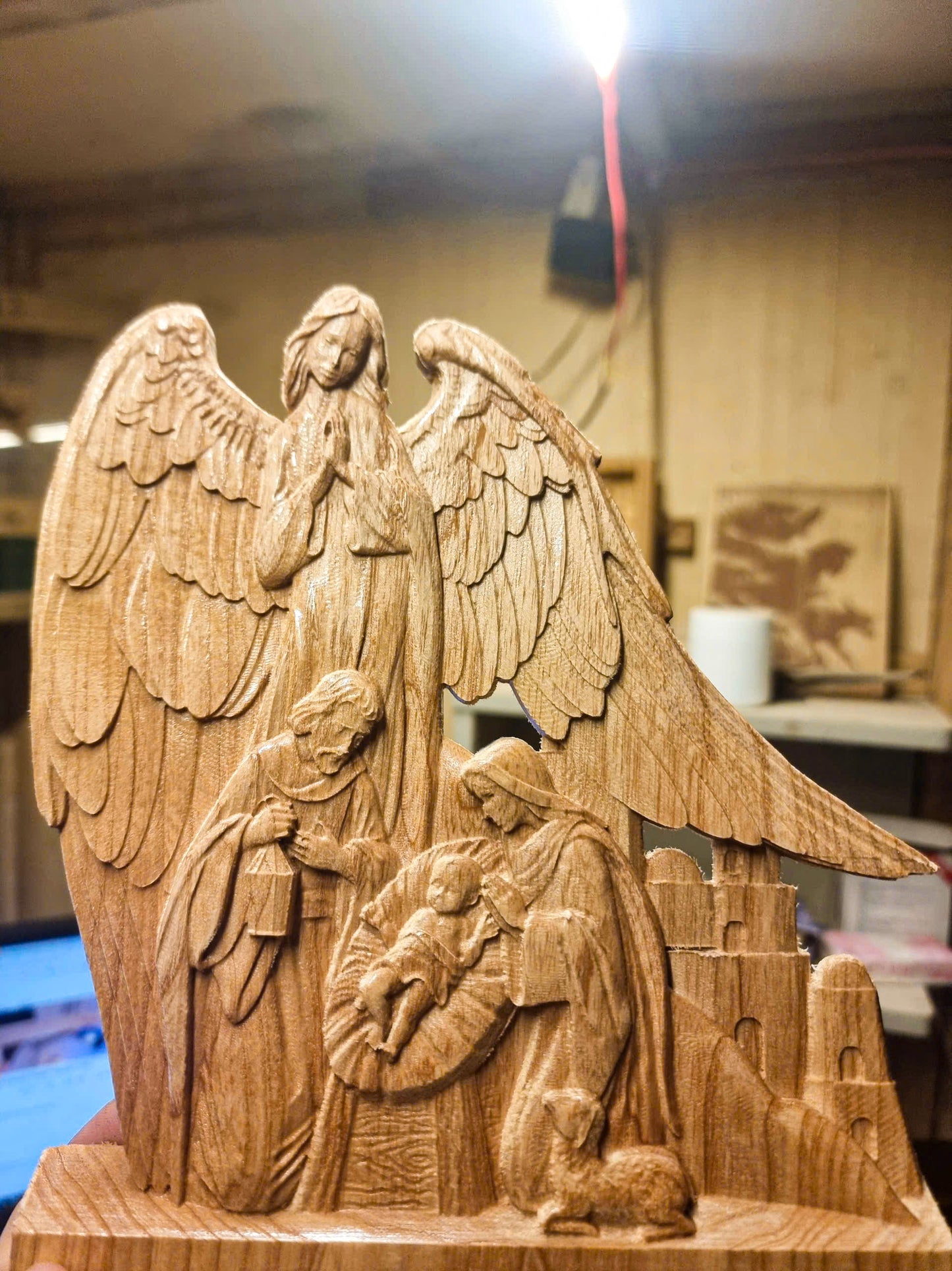 The day Jesus was born, 3D STL Model, CNC Router Engraver, Artcam, Aspire ,3D printing
