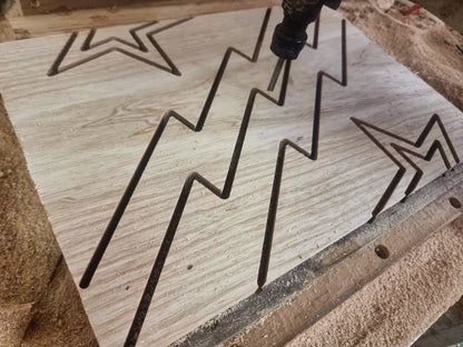 Christmas tree template with one A4-sized board - Power tools/CNC - LoyocaWorkshop