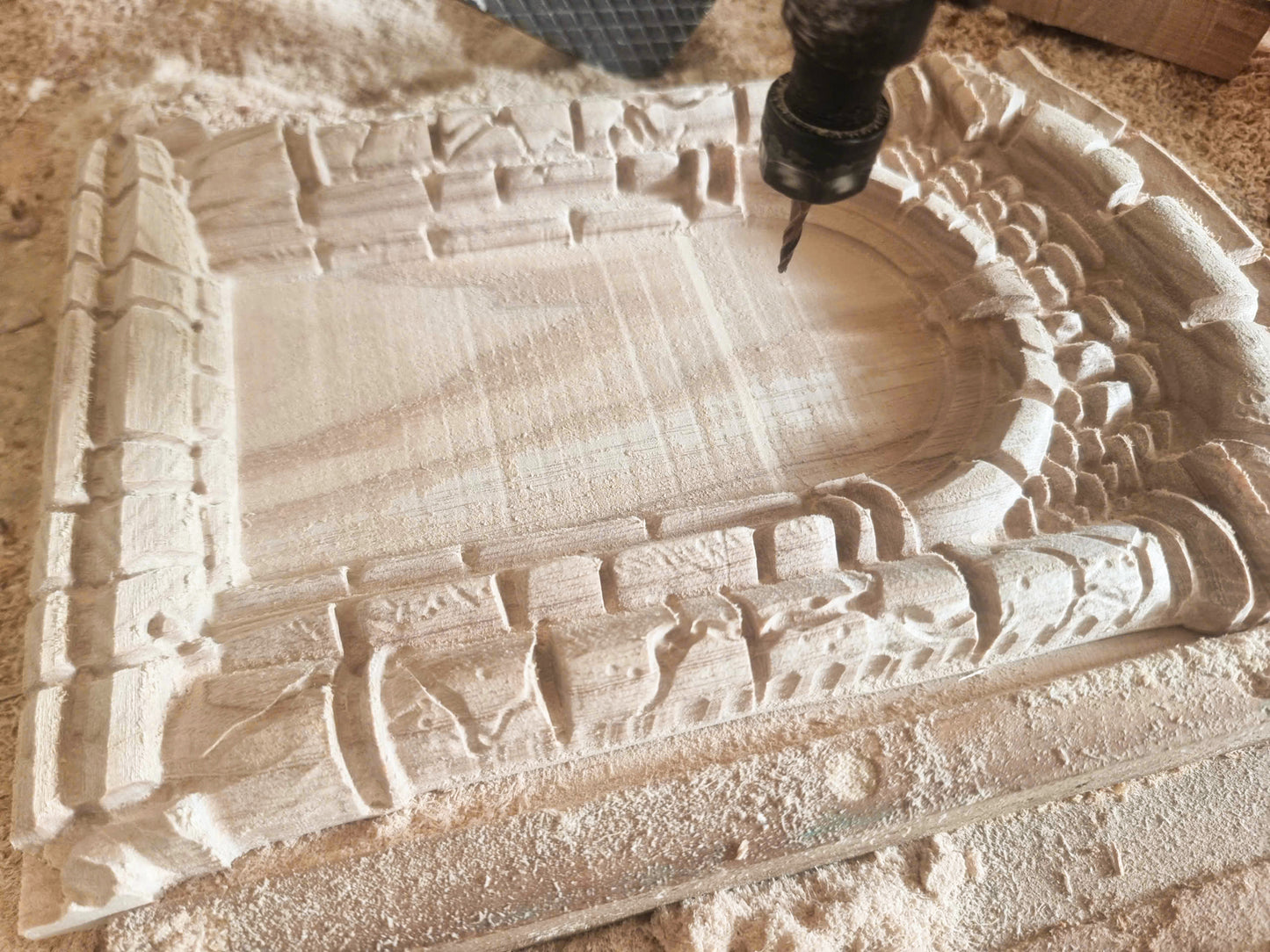 Portal gate, 3D STL Model, CNC Router Engraver, Artcam, Aspire ,3D printing