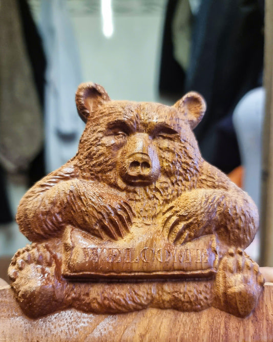 Bear with pillow, 3D STL Model, CNC Router Engraver, Artcam, Aspire ,3D printing