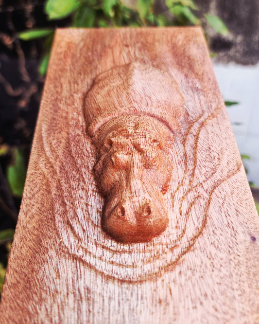 Hippo swimming, 3D STL Model, CNC Router Engraver, Artcam, Aspire ,3D printing