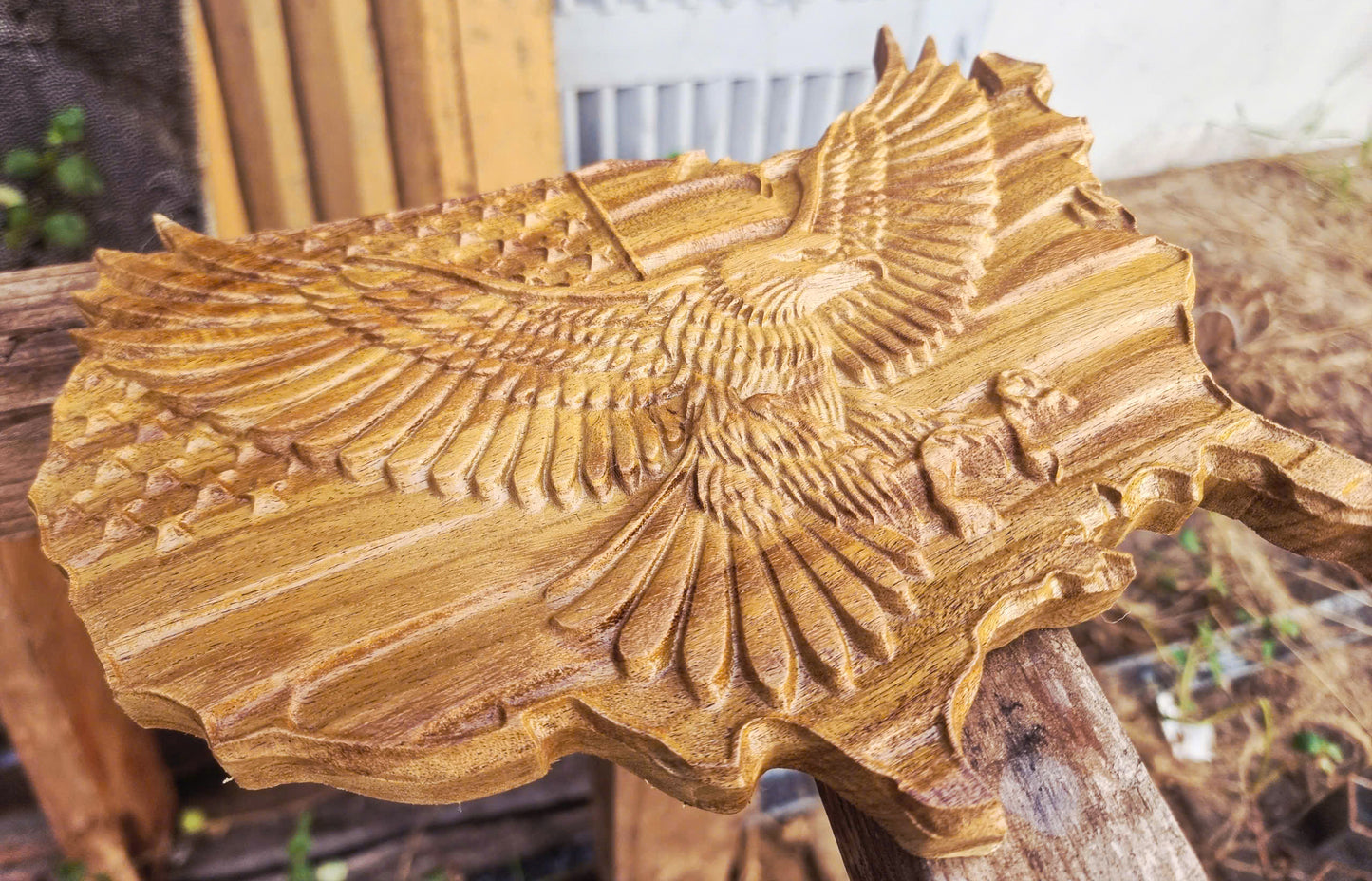 Eagle and US flag, 3D STL Model, CNC Router Engraver, Artcam, Aspire ,3D printing