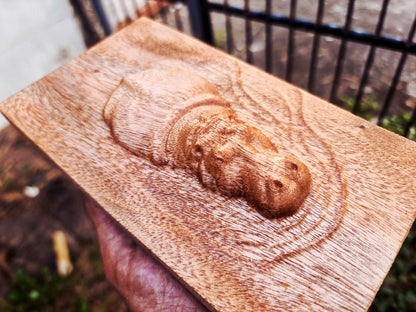 Hippo swimming, 3D STL Model, CNC Router Engraver, Artcam, Aspire ,3D printing